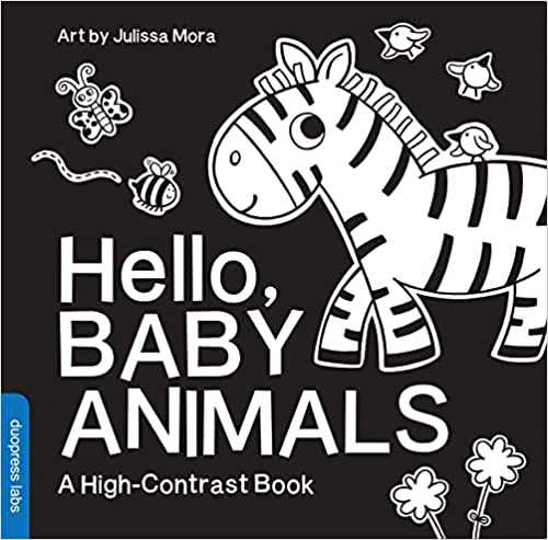Hello Baby Animals High Contrast Board Book